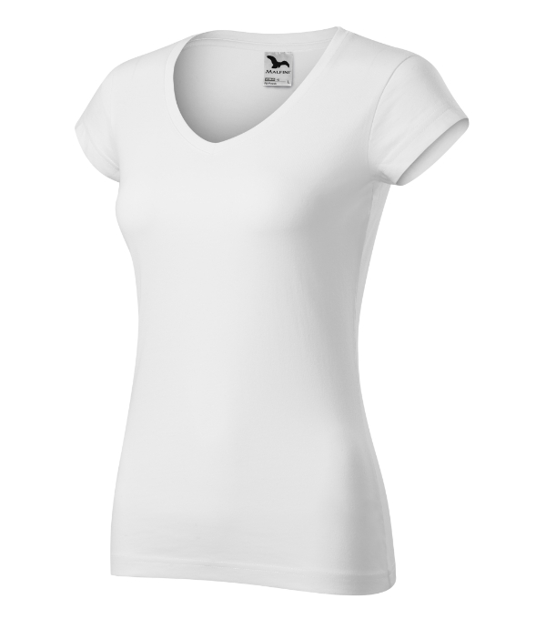 Fit V-neck 162: biela