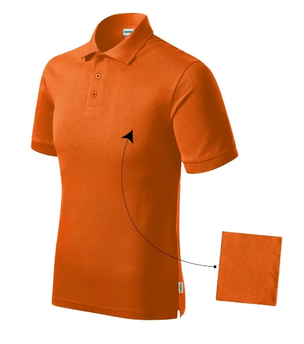 Resist Heavy Polo R20: oranžová 11 (brand label)