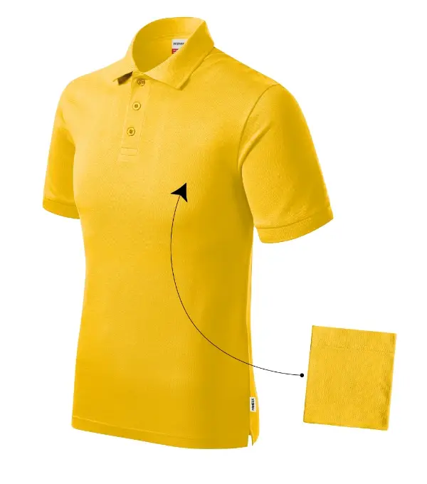 Resist Heavy Polo R20: žltá 04 (brand label)